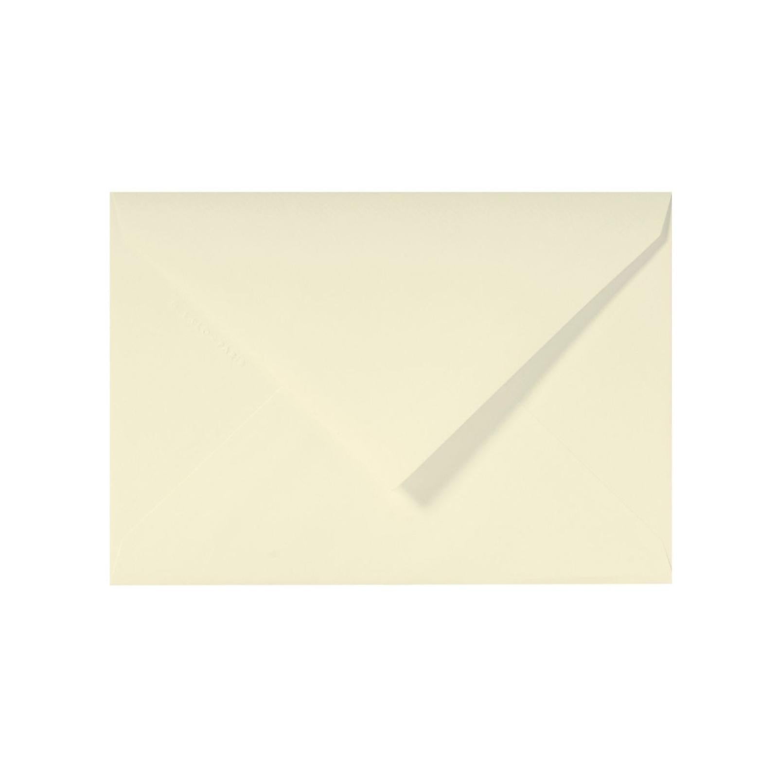 25 enveloppes G.LALO Vergé de France - C6 (114 x 162 mm) - 100 g/m² - Ivoire - 3140290214163