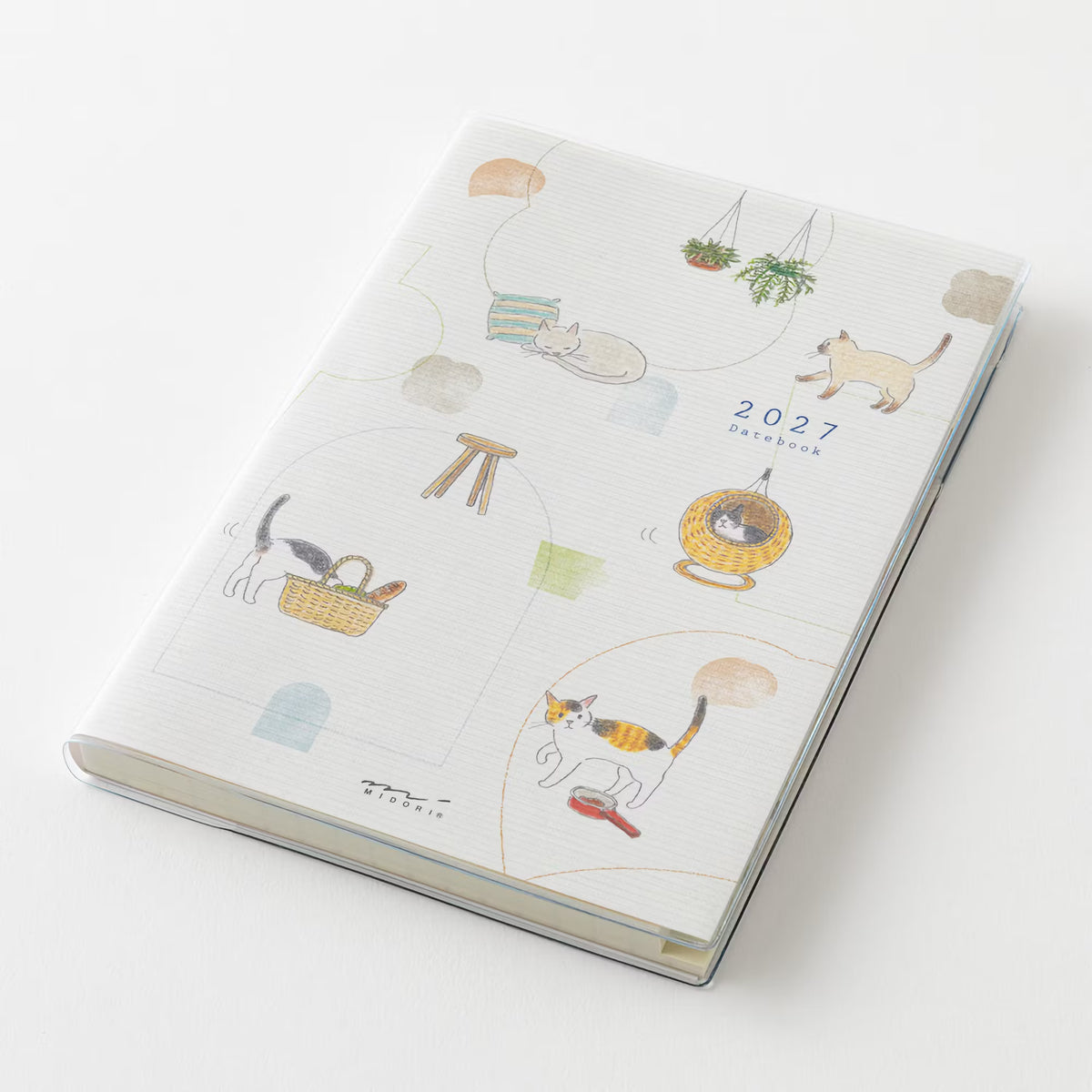 Agenda 2027 MIDORI Pocket Diary - B6 - Chat