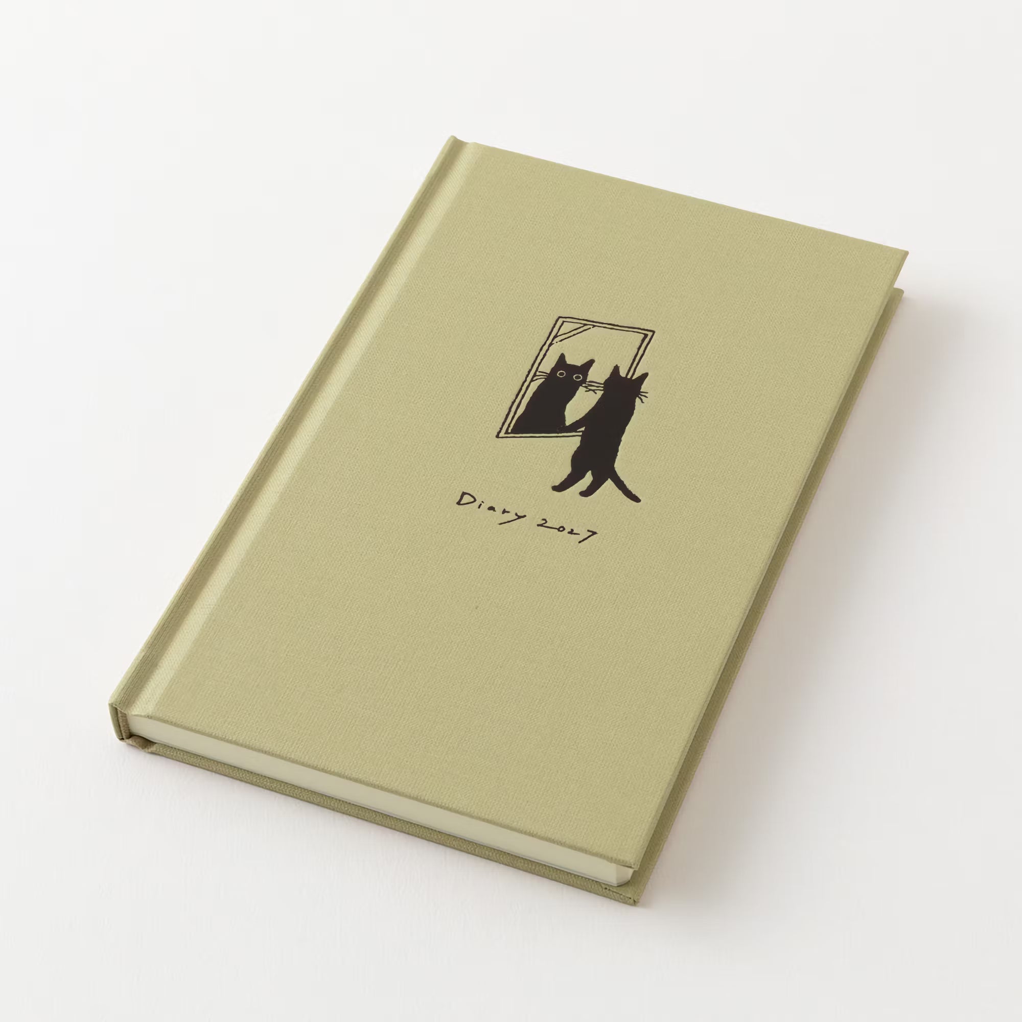 Agenda 2027 MIDORI Diary Book - B6 - Chat (beige)