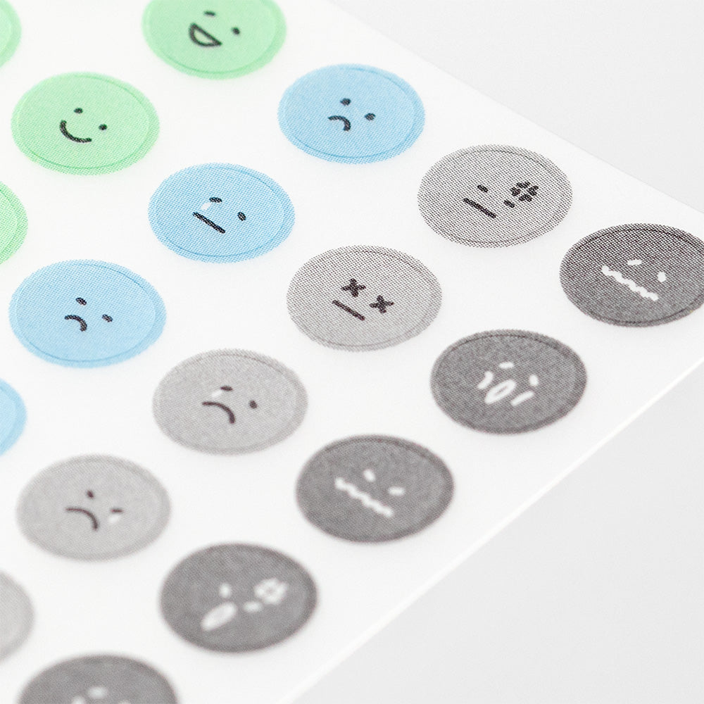 Stickers repositionnables MIDORI Collection - Sentiments