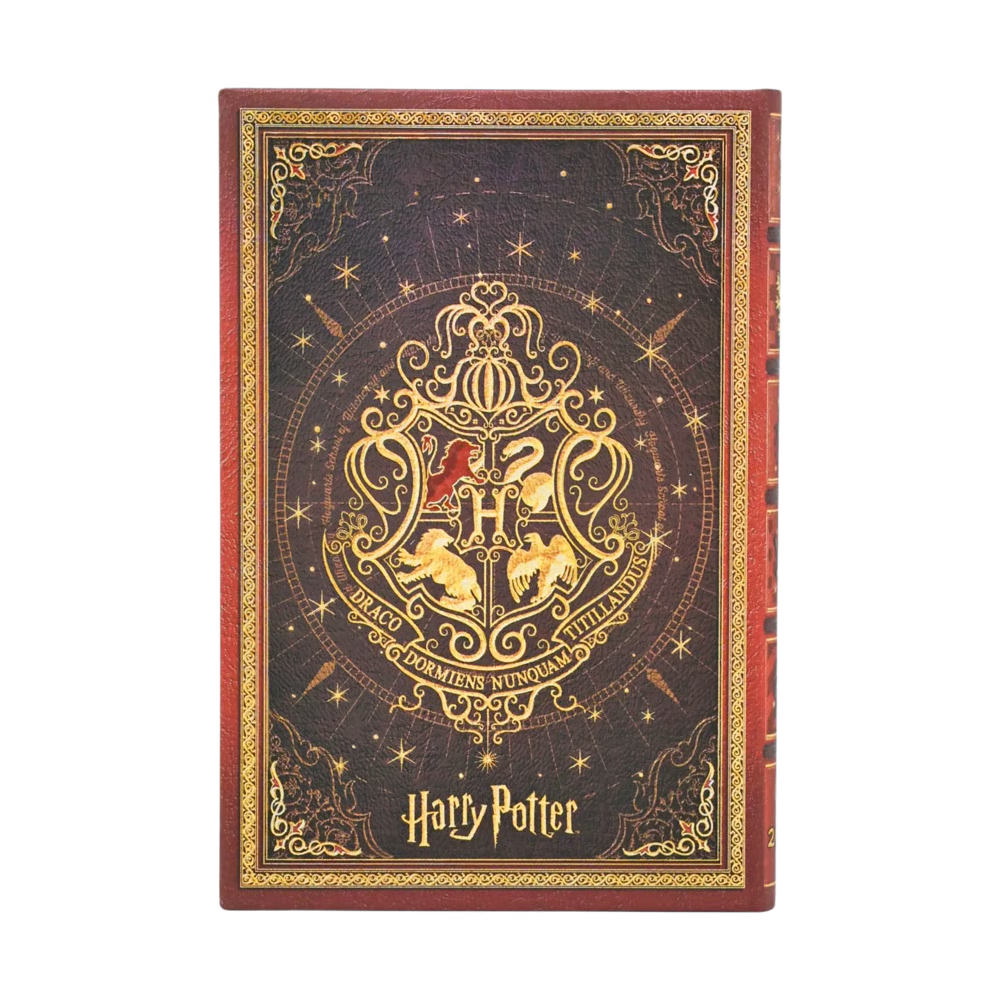Agenda 2027 PAPERBLANKS Gryffondor - 1 semaine sur 2 pages - Mini - Hardcover - Vertical - 176p