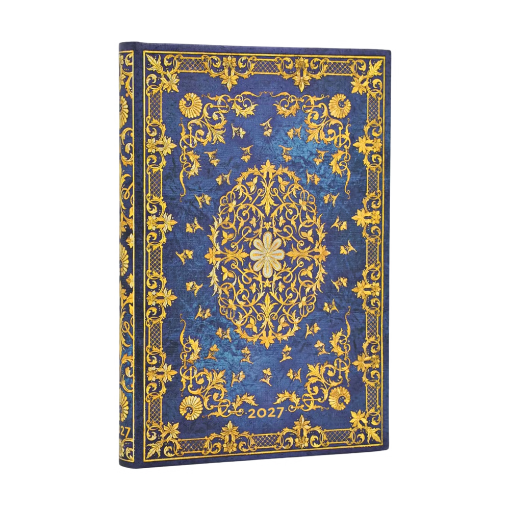 Agenda 2027 PAPERBLANKS Ciel de Soie - 1 semaine sur 2 pages - Mini - Hardcover - Horizontal - 176p