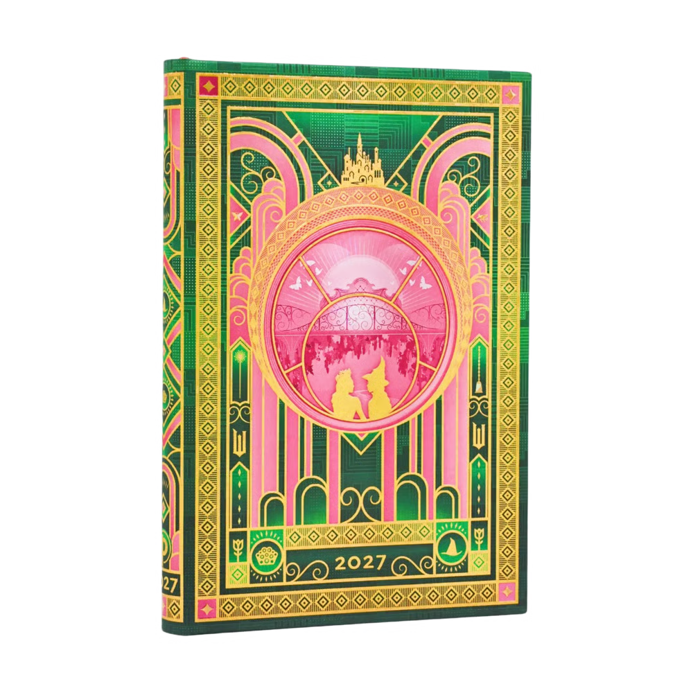 Agenda 2027 PAPERBLANKS La Magie de Wicked - 1 semaine sur 2 pages - Mini - Hardcover - Vertical - 176p