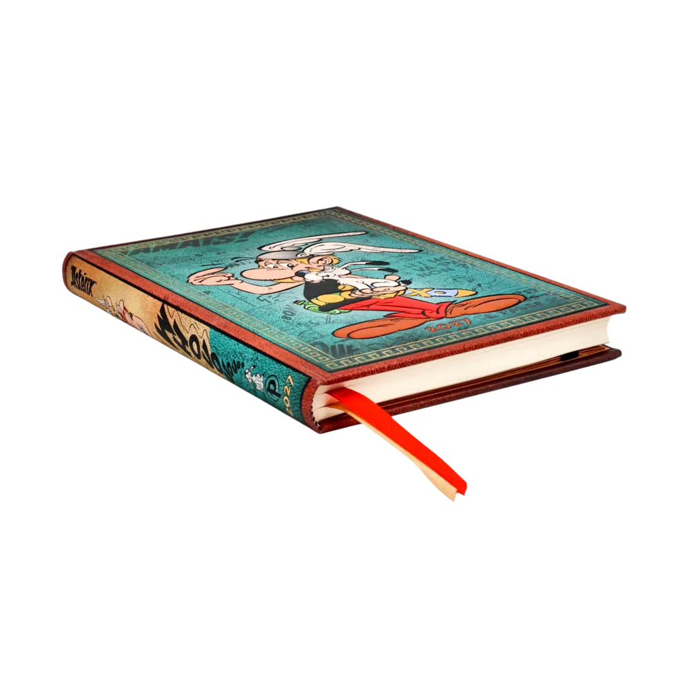Agenda 2027 PAPERBLANKS Astérix le Gaulois - 1 semaine sur 2 pages - Midi - Hardcover - Horizontal - 176p