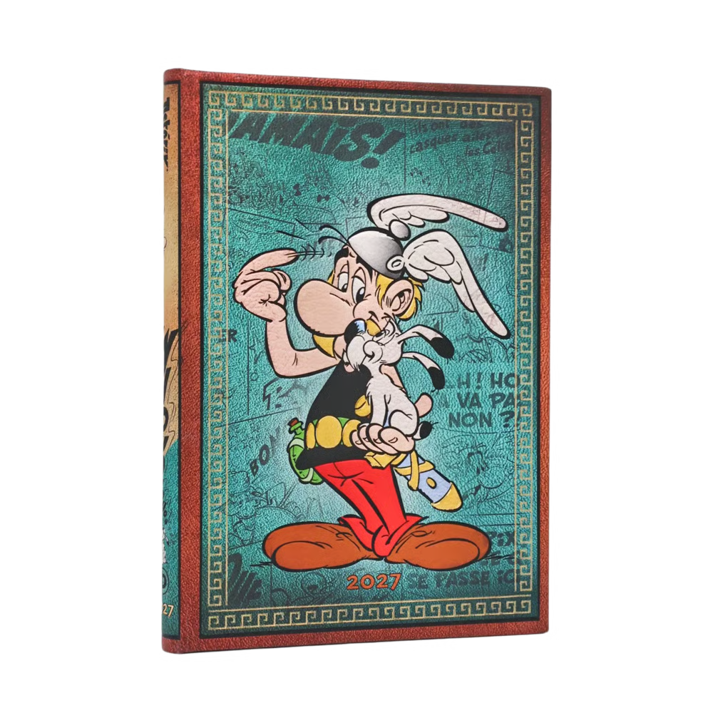 Agenda 2027 PAPERBLANKS Astérix le Gaulois - 1 semaine sur 2 pages - Midi - Hardcover - Horizontal - 176p