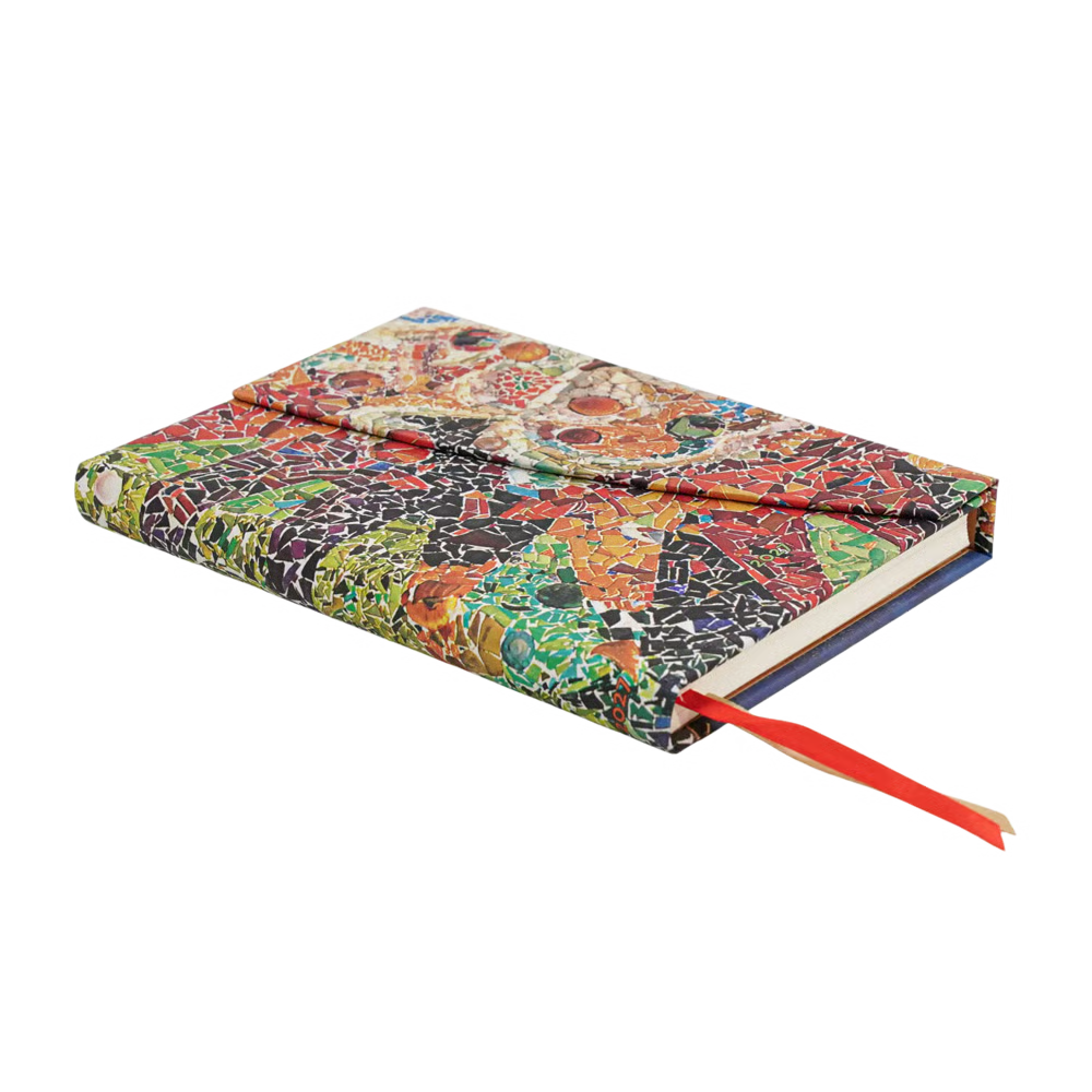 Agenda 2027 PAPERBLANKS Le Soleil de Gaudi - 1 semaine sur 2 pages - Midi - Hardcover - Horizontal - 176p