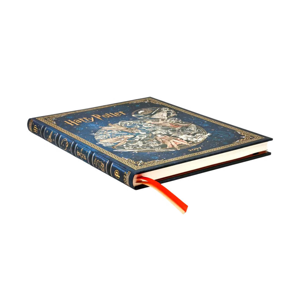 Agenda 2027 PAPERBLANKS Légendes de Poudlard - 1 semaine sur 2 pages - Ultra - Hardcover - Vertical - 176p