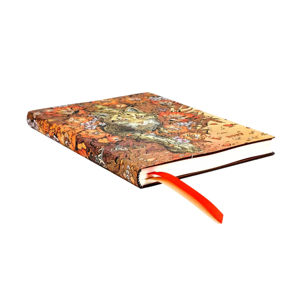 Agenda 2027 PAPERBLANKS L'Ascension du Lynx - 1 semaine sur 2 pages - Midi - Softcover - Horizontal - 176p