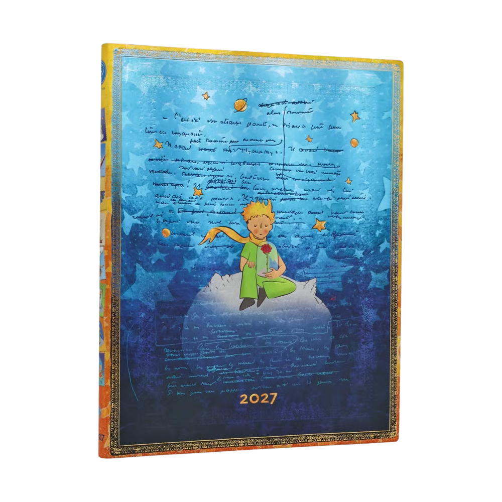 Agenda 2027 PAPERBLANKS Saint-Exupéry, Le Petit Prince - 1 semaine sur 2 pages - Ultra - Softcover - Vertical - 176p