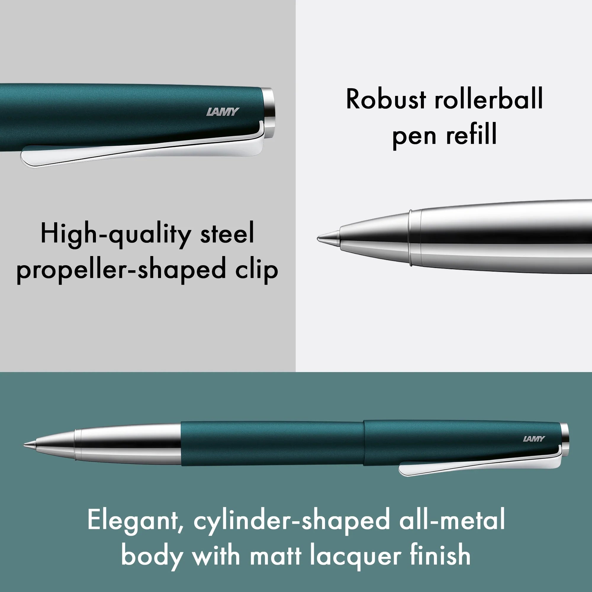 Stylo roller LAMY studio Édition Spéciale - Petrol