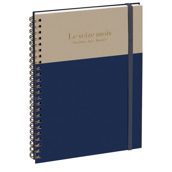 Agenda 2026 - 2027 EXACOMPTA SAD 20S - 15 x 21 cm - 1 semaine sur 2 pages - Orientation verticale - Gustave marine - 3660942090667