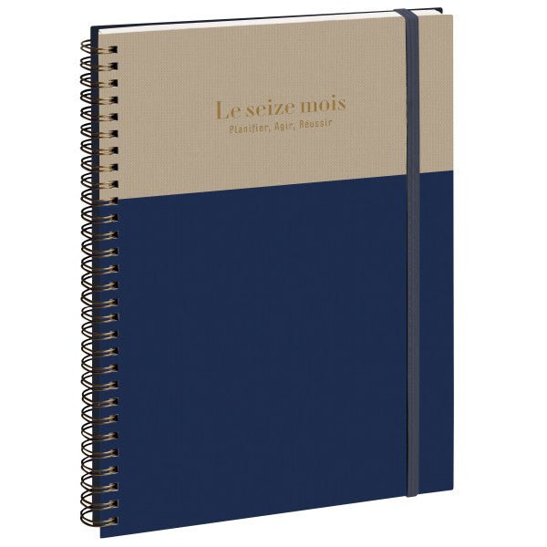 Agenda 2026 - 2027 EXACOMPTA SAD 29S - 21 x 29,7 cm - 1 semaine sur 2 pages - Orientation verticale - Gustave marine - 3660942090674