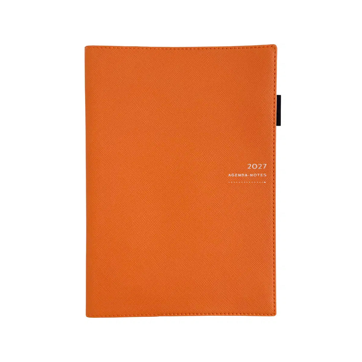 Agenda 2027 ÉPOPÉE Patience - A5 - 1 semaine sur 2 pages - Orientation verticale - Orange - 3760281972034