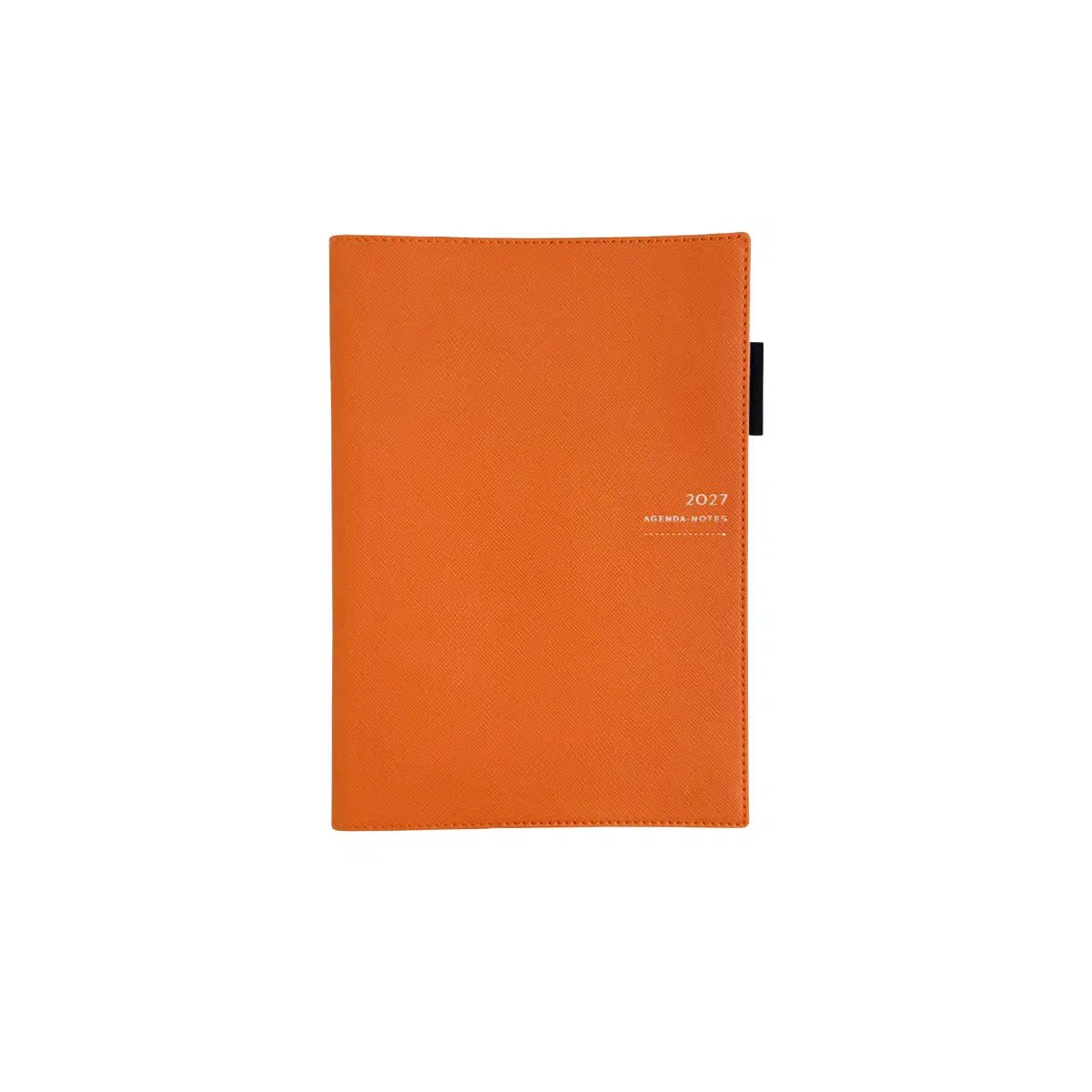 Agenda 2027 ÉPOPÉE Patience - A6 - 1 semaine sur 2 pages - Orientation verticale - Orange - 3760281971037