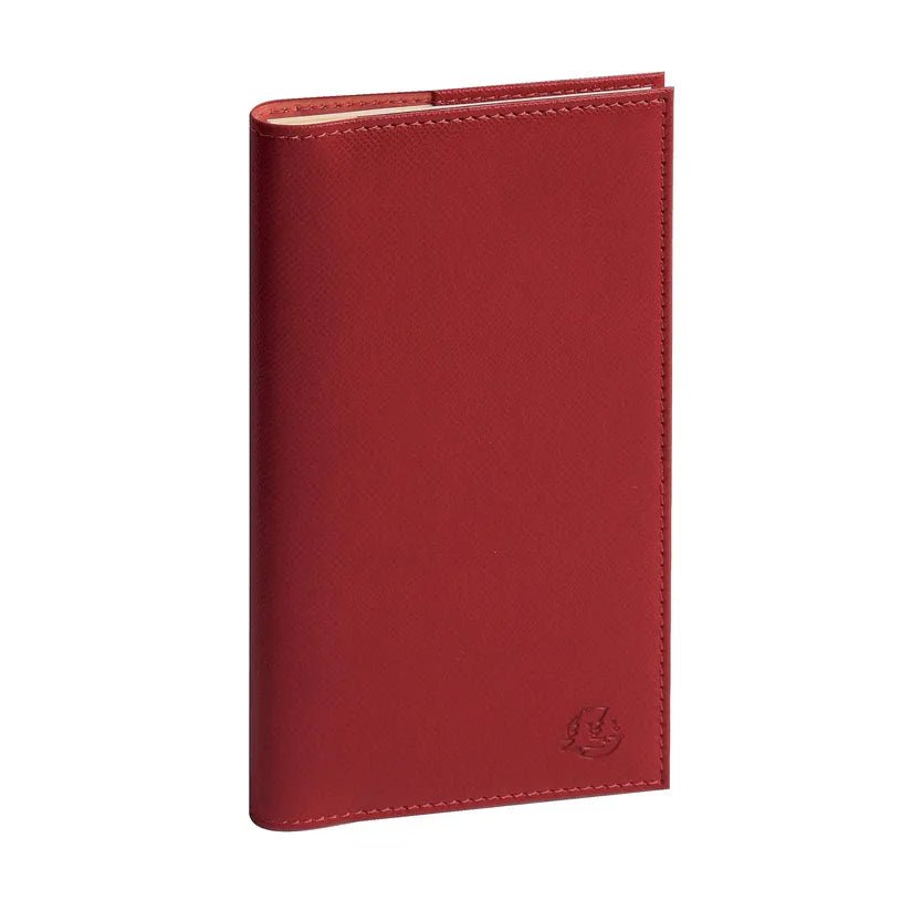 Agenda 2027 EXACOMPTA Espace 17S - 9 x 17,5 cm - 1 semaine + notes - Orientation horizontale - Rialto rouge - 3660942088985
