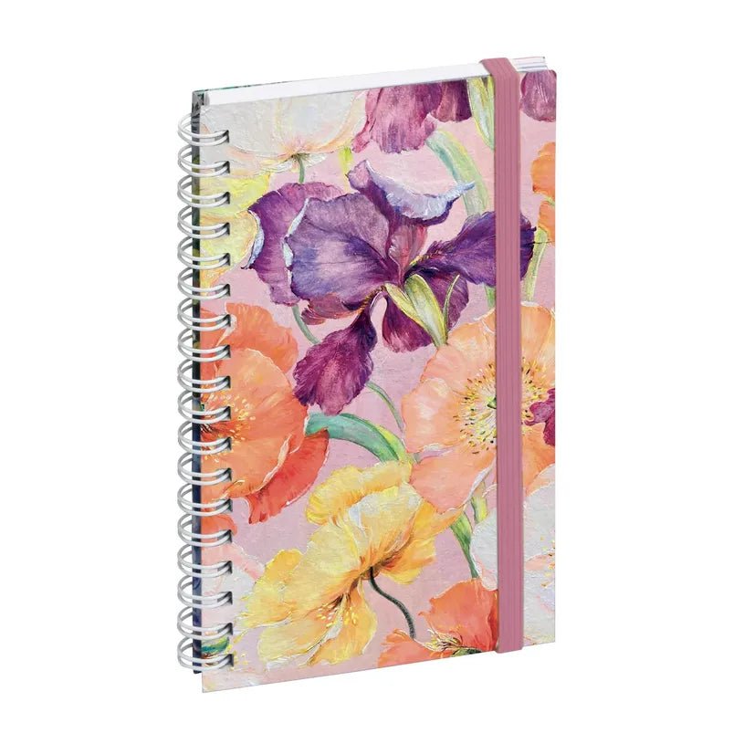 Agenda 2027 EXACOMPTA Lady 16S - 9 x 16 cm - 1 semaine + notes - Orientation horizontale - Sophie Adde fleurs - 3660942091763