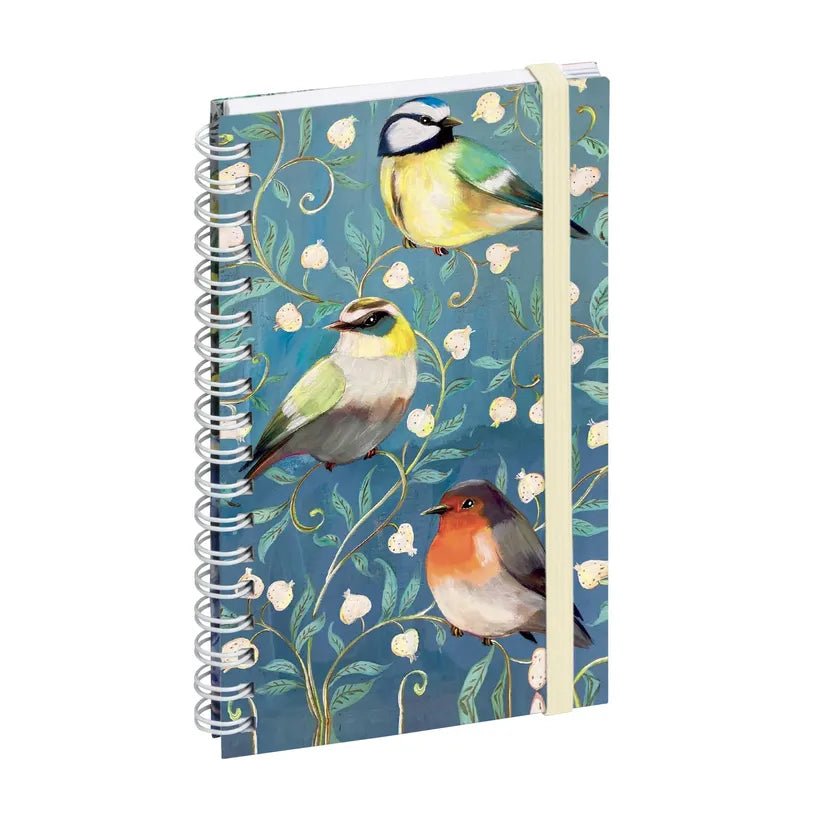 Agenda 2027 EXACOMPTA Lady 16S - 9 x 16 cm - 1 semaine + notes - Orientation horizontale - Sophie Adde oiseaux - 3660942088282