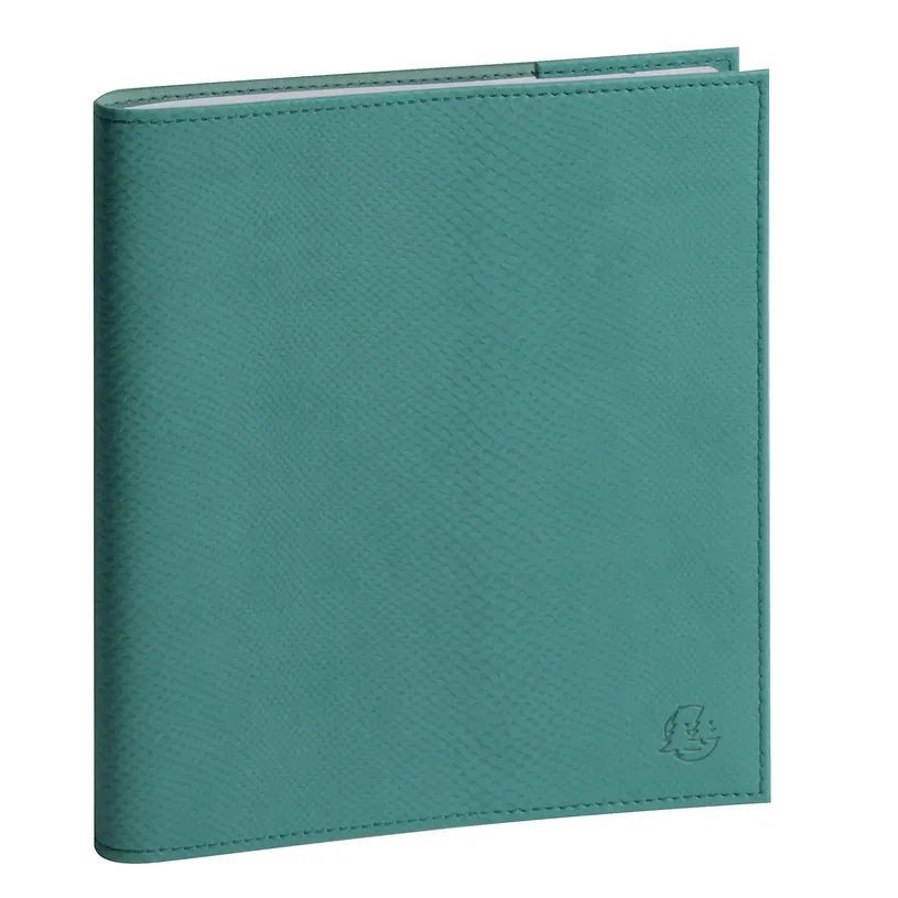 Agenda 2027 EXACOMPTA Lady 18 - 15 x 17 cm - 1 semaine + notes - Orientation horizontale - Alysse vert lagon - 3660942091213