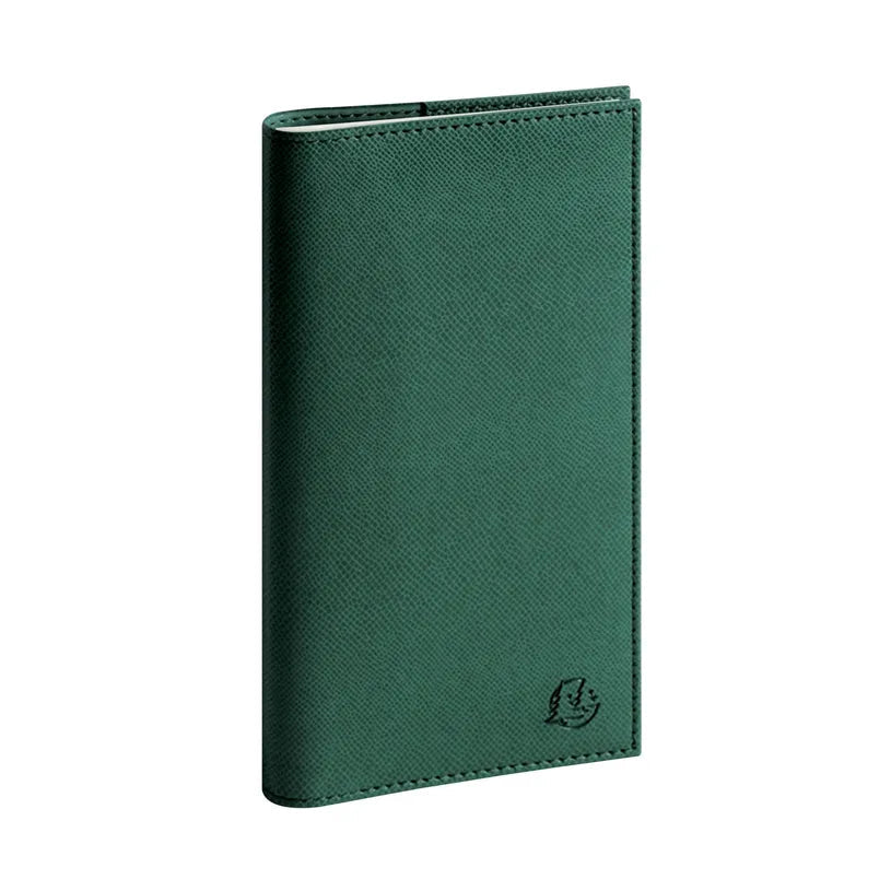 Agenda 2027 EXACOMPTA SL 17 - 9 x 17,5 cm - 1 semaine par page - Orientation horizontale - Rialto vert - 3660942091688