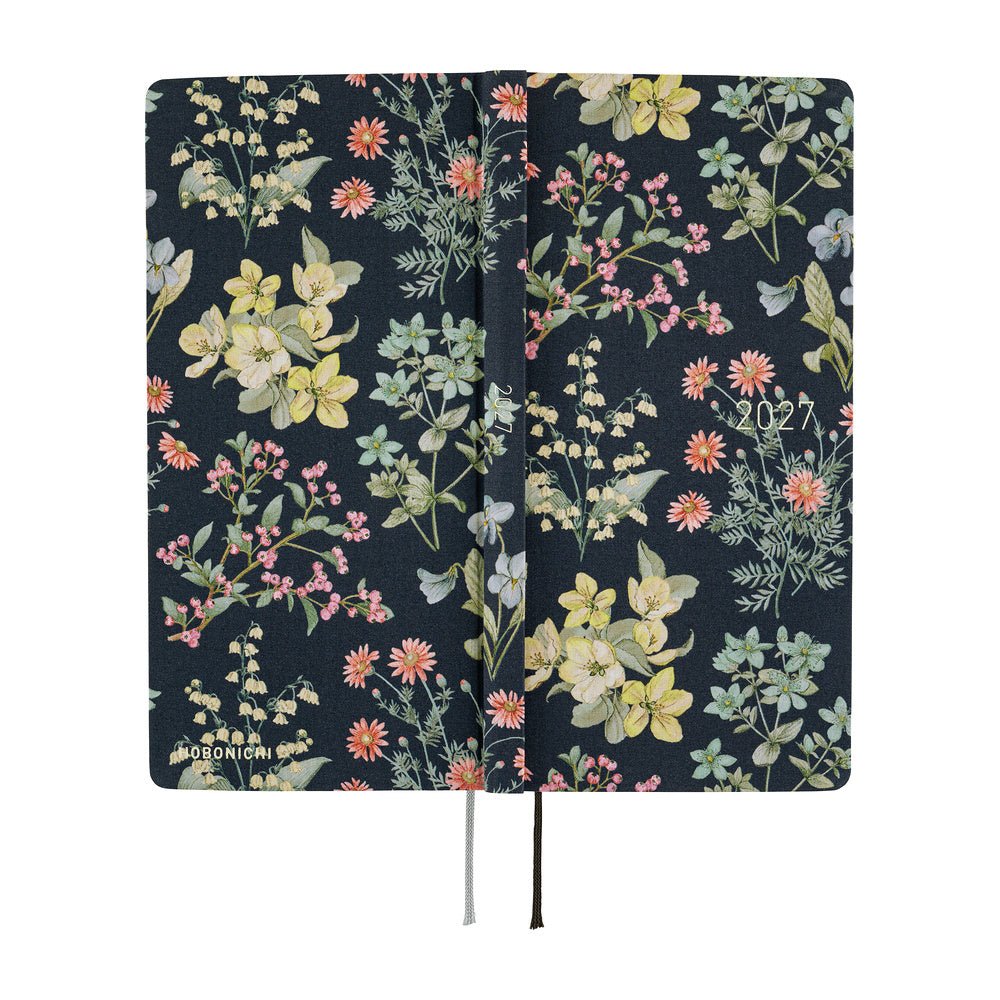 Agenda 2027 HOBONICHI Techo Weeks - Liberty Fabrics : Floral Remedy -