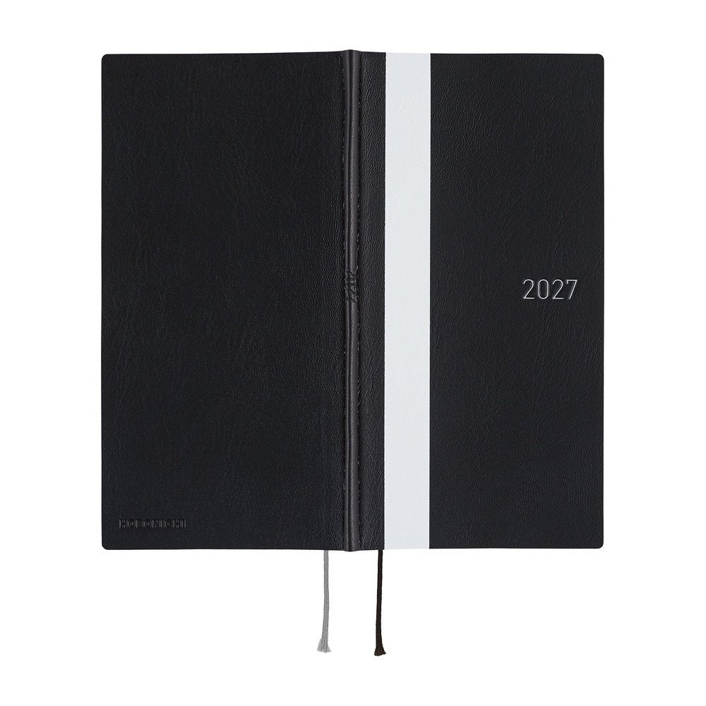 Agenda 2027 HOBONICHI Techo Weeks - White Line : Black -