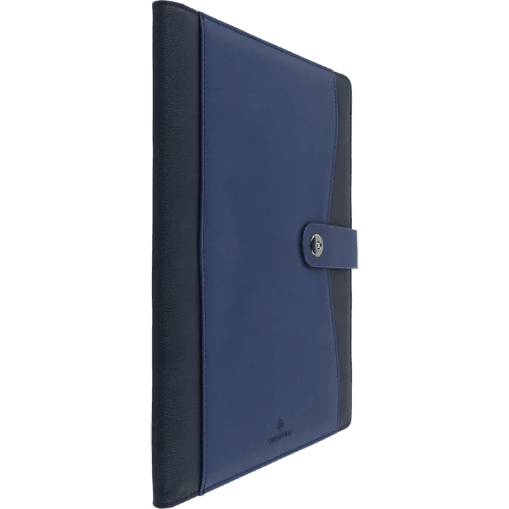 Agenda 2027 OBERTHUR Davos - 16 x 24 cm - 1 semaine sur 2 pages - Orientation verticale - Bleu - 3664447228327