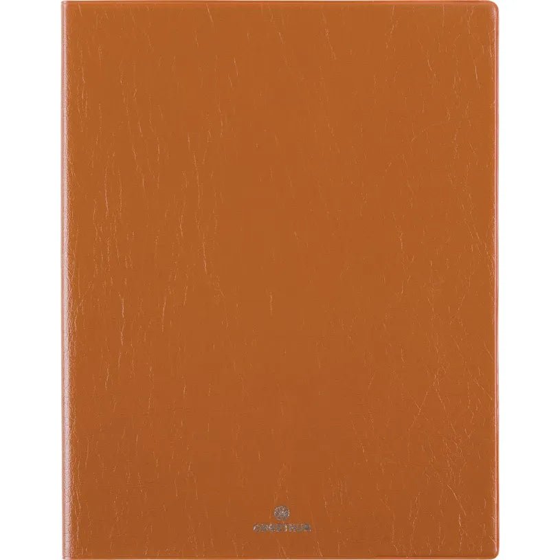Agenda 2027 OBERTHUR Odessa - 21 x 27 cm - 1 semaine sur 2 pages - Orientation verticale - Marron - 3664447228860