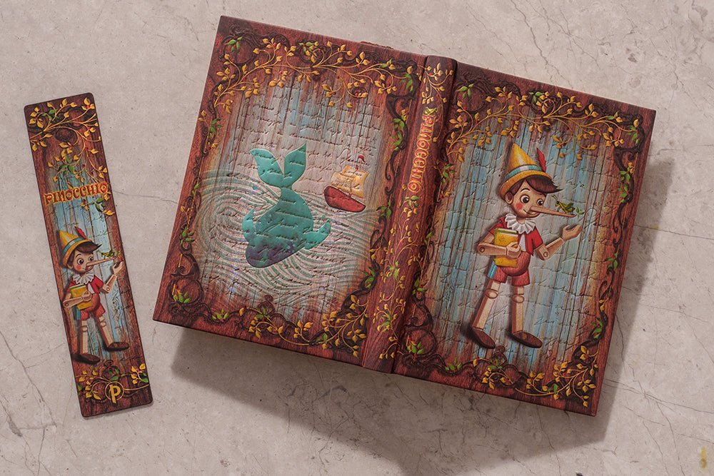 Agenda 2027 PAPERBLANKS Carlo Collodi, Pinocchio - 1 semaine sur 2 pages - Maxi - Hardcover - Vertical - 176p - 9780349720920