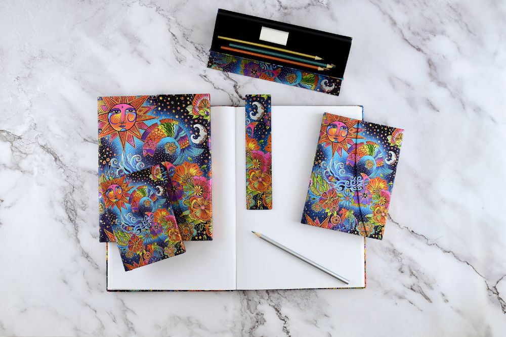 Agenda 2027 PAPERBLANKS Magie Céleste - 1 semaine sur 2 pages - Mini - Hardcover - Horizontal - 176p - 9780349720395
