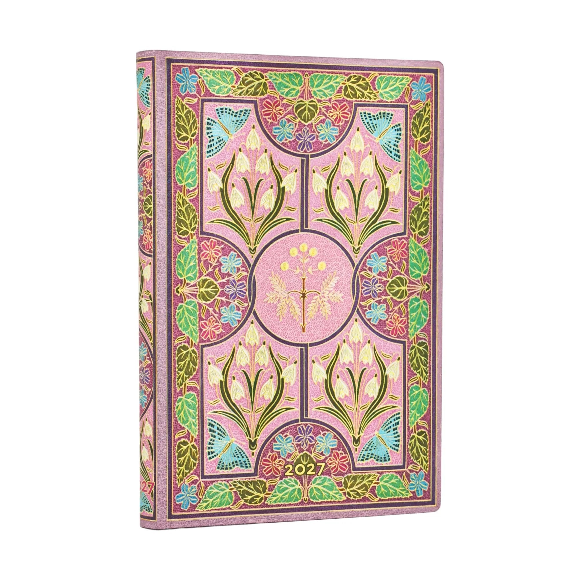 Agenda 2027 PAPERBLANKS Mimosa - 1 semaine sur 2 pages - Mini - Softcover - Vertical - 176p - 9780349721200
