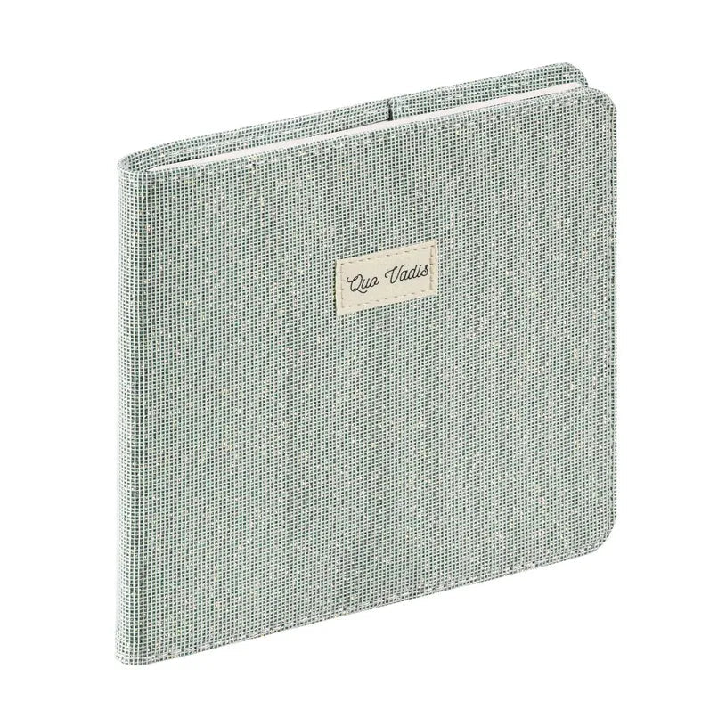 Agenda 2027 QUO VADIS Exécutif Color - 16 x 16 cm - 1 semaine sur 2 pages - Orientation verticale - Ella vert - 3371010544561