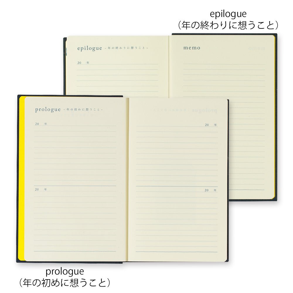 Agenda perpétuel MIDORI 10 Years Diary - Bleu marine -