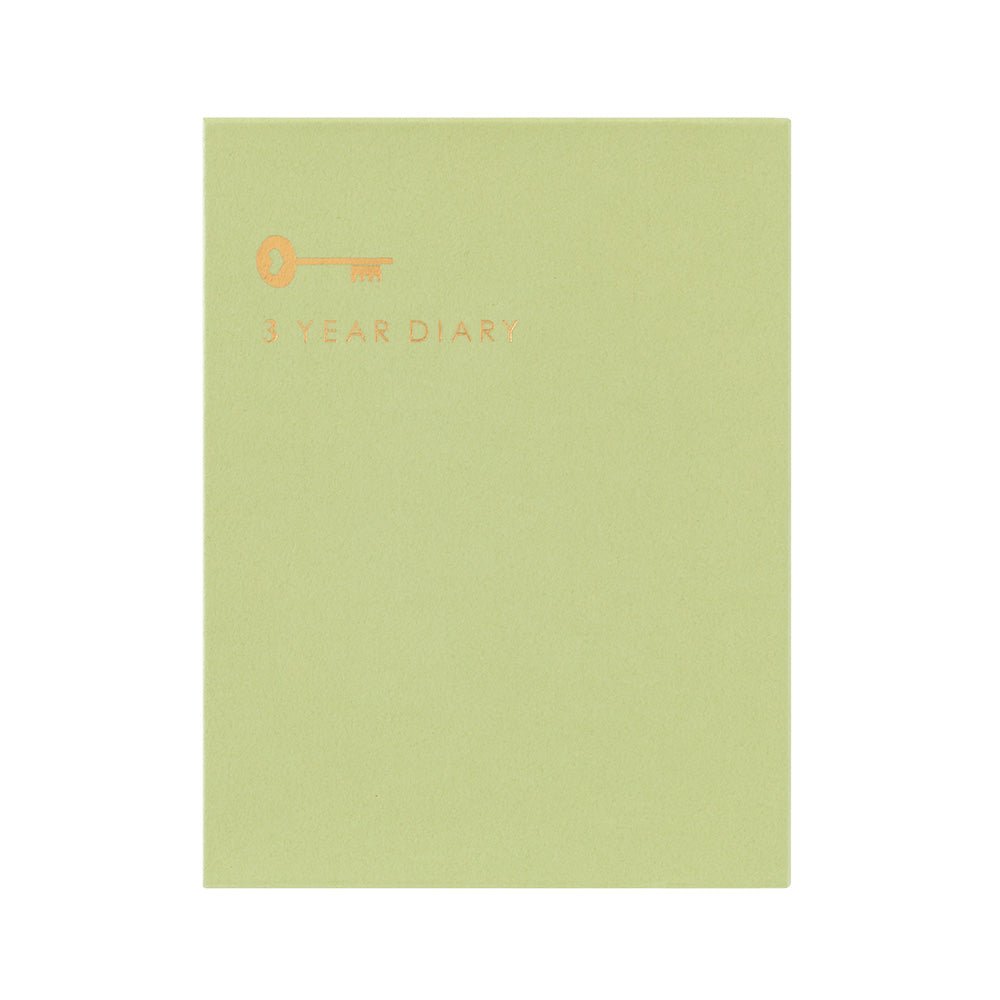 Agenda perpétuel MIDORI 3 Years Diary Mini - Beige -