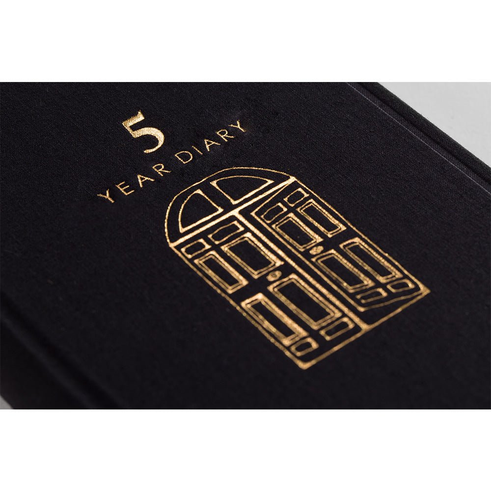 Agenda perpétuel MIDORI 5 Years Diary - Noir - 4902805123969