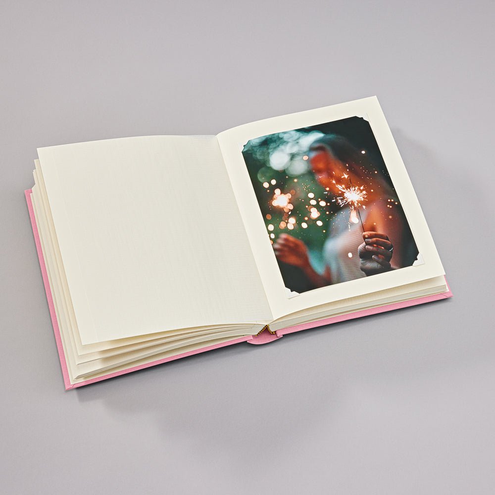 Album photo SEMIKOLON Classic Medium - 21.6 x 25.5 cm - 80 pages - Flamingo - 4004117593758