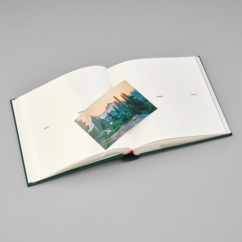 Album photo SEMIKOLON Classic Pocket - 23 x 22 cm - 200 pochettes - Forest -