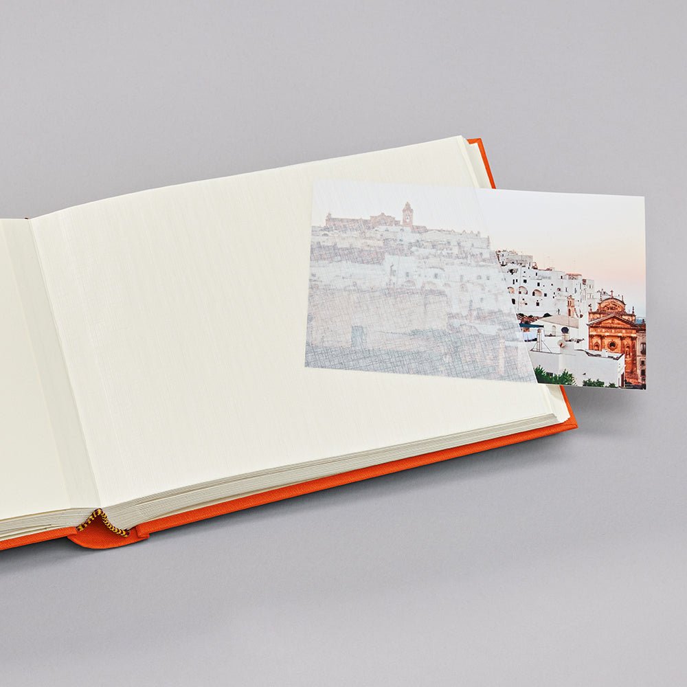 Album photo SEMIKOLON Classic Small - 21.5 x 16 cm - 80 pages - Orange - 4250053620144