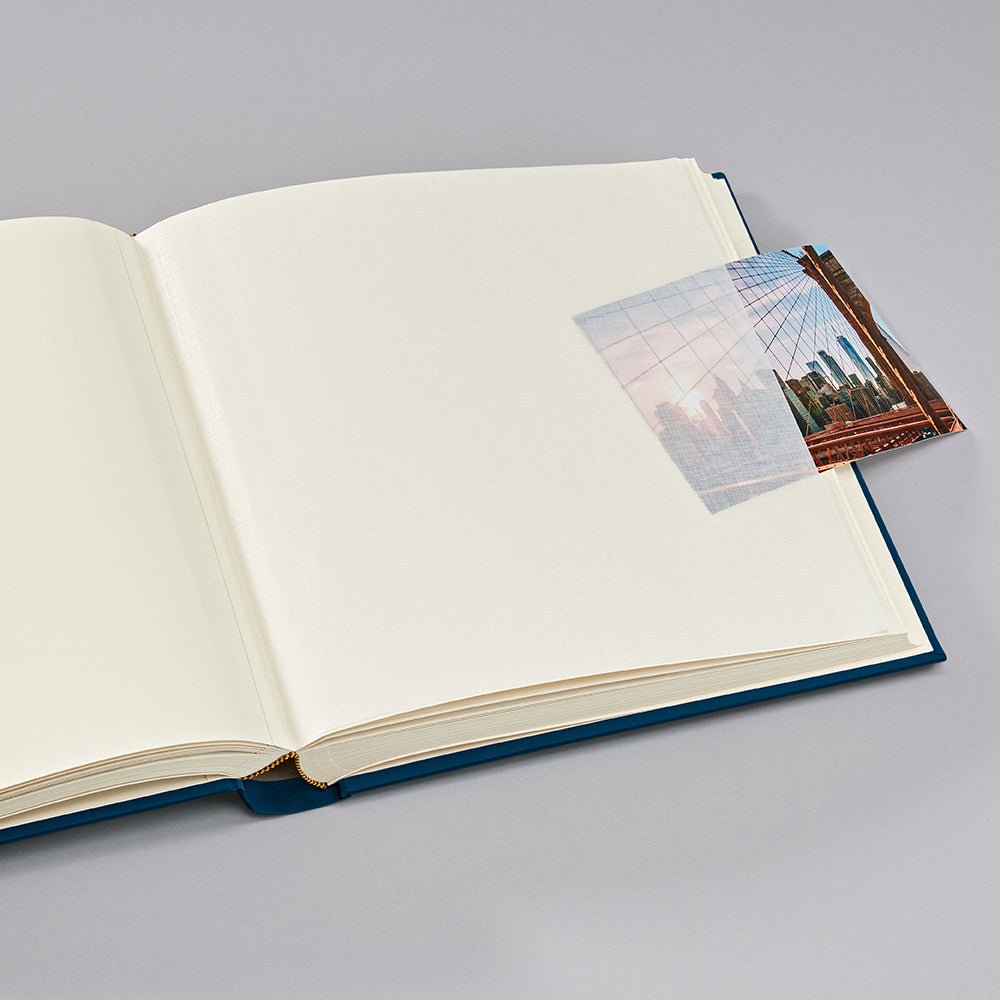 Album photo SEMIKOLON Classic XLarge - 32 x 31 cm - 130 pages - Marine - 4250053622452