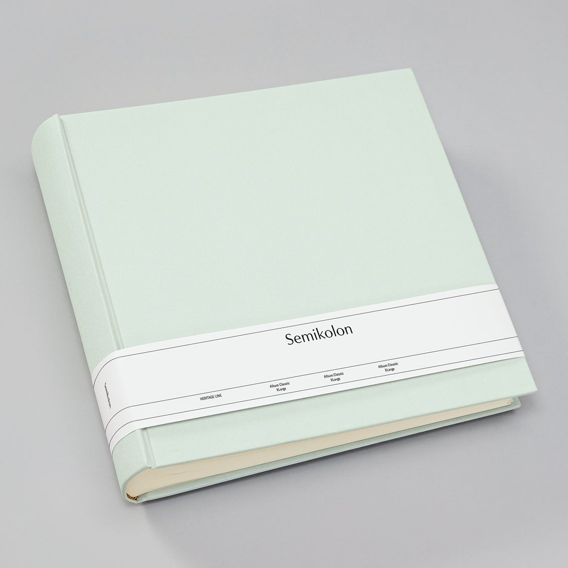 Album photo SEMIKOLON Classic XLarge - 32 x 31 cm - 130 pages - Moss -