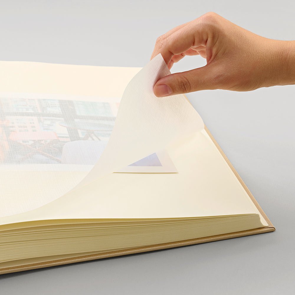 Album photo SEMIKOLON Metallic Edition Classic Event Large - 30.5 x 30.5 cm - 100 pages - Satin Champagne -