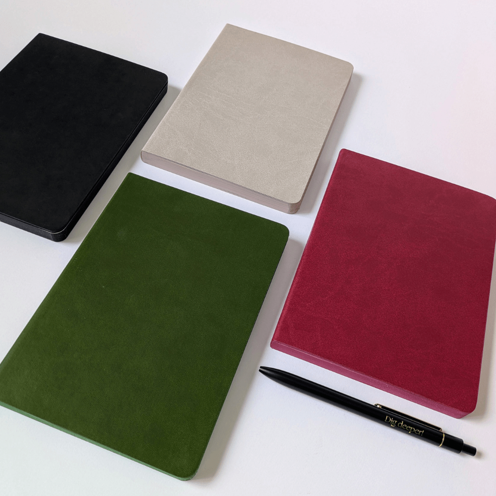 Carnet BALTS L - B5+ - Softcover - Quadrillé - Green -