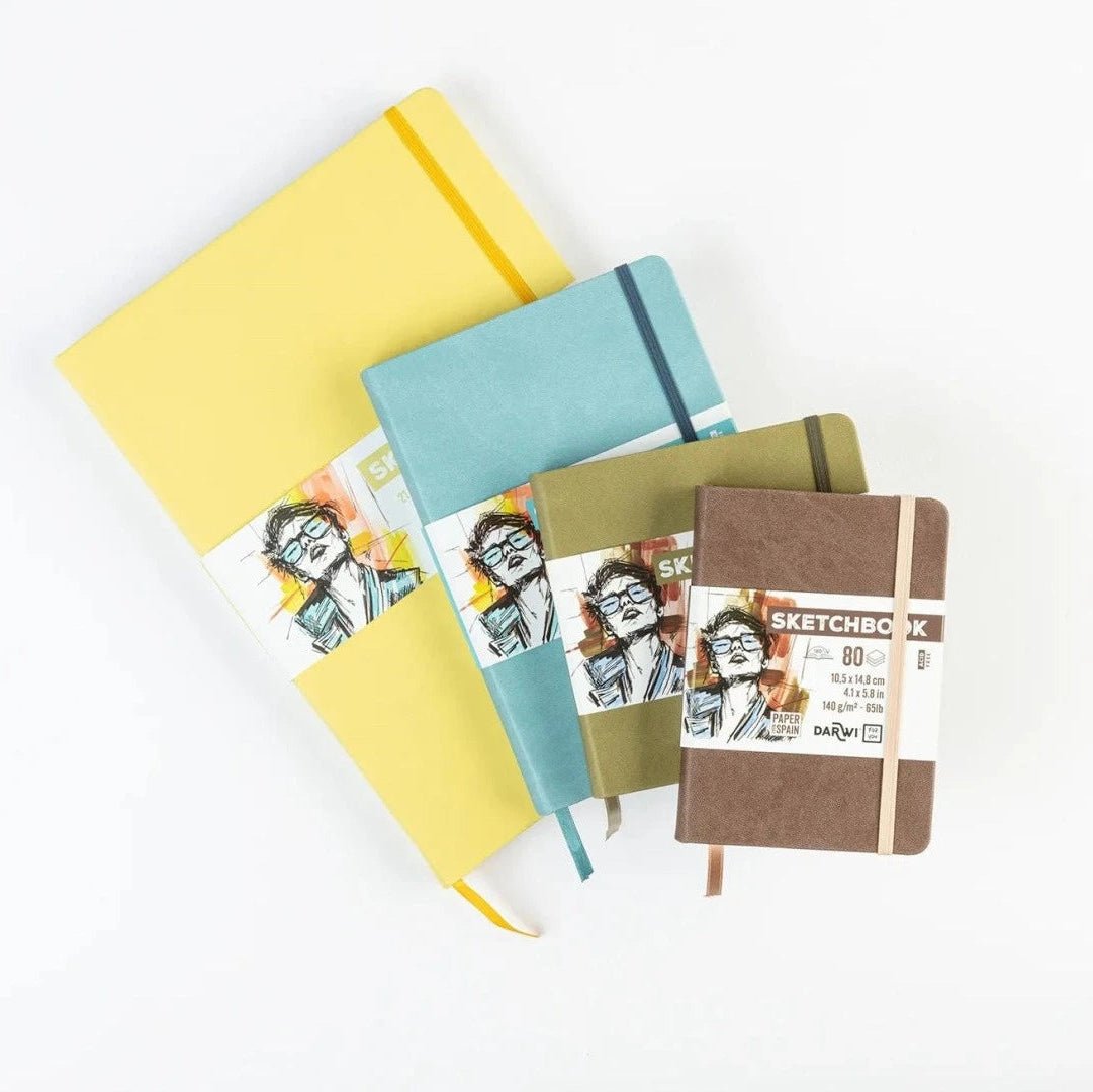 Carnet DARWI For You Sketchbook - 14 x 14 - Uni - Jaune pâle - 5411711466705