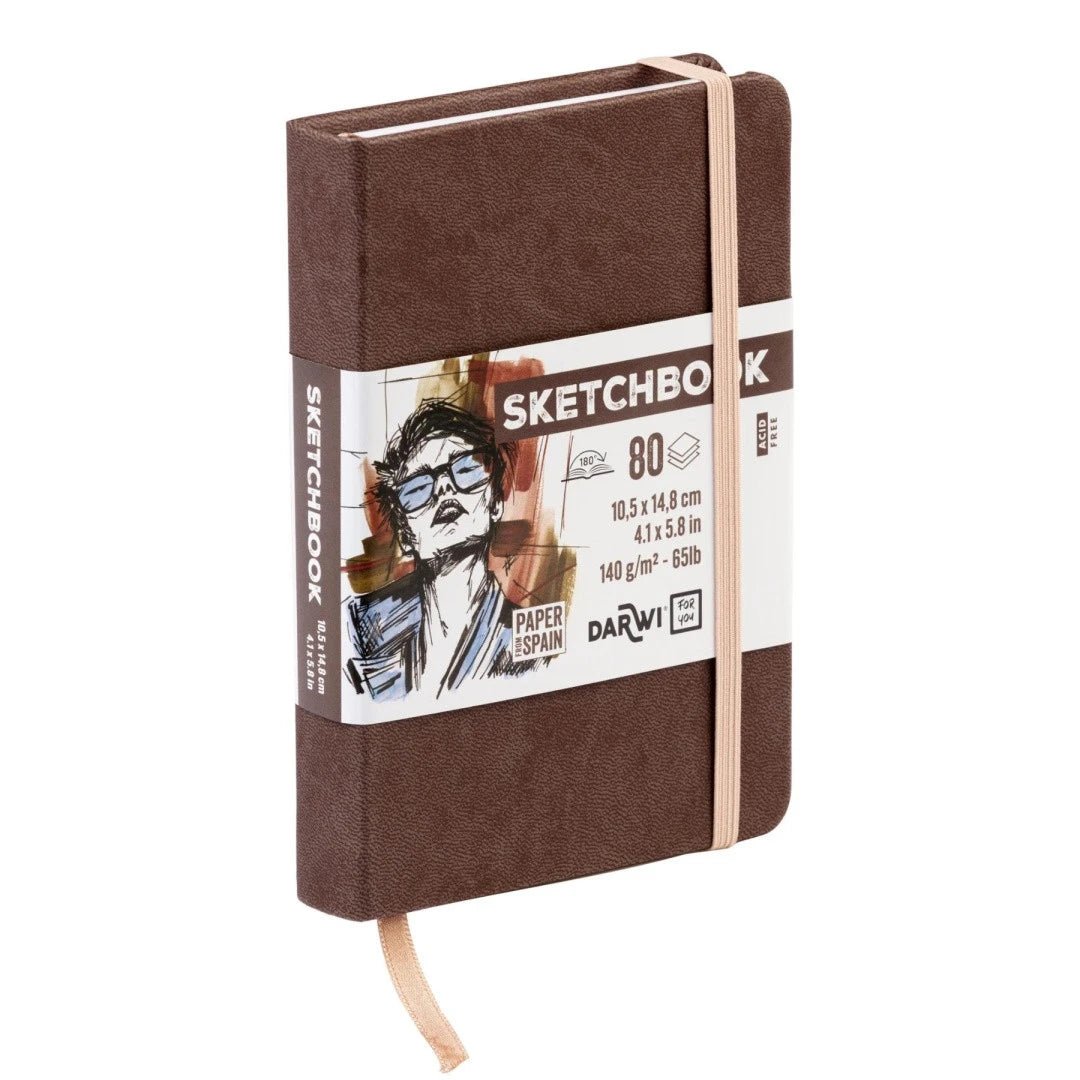 Carnet DARWI For You Sketchbook - A6 - Uni - Brun - 5411711466651