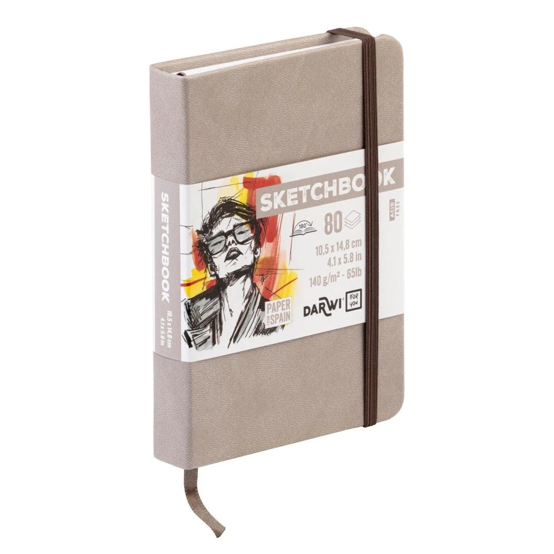 Carnet DARWI For You Sketchbook - A6 - Uni - Taupe - 5411711466637