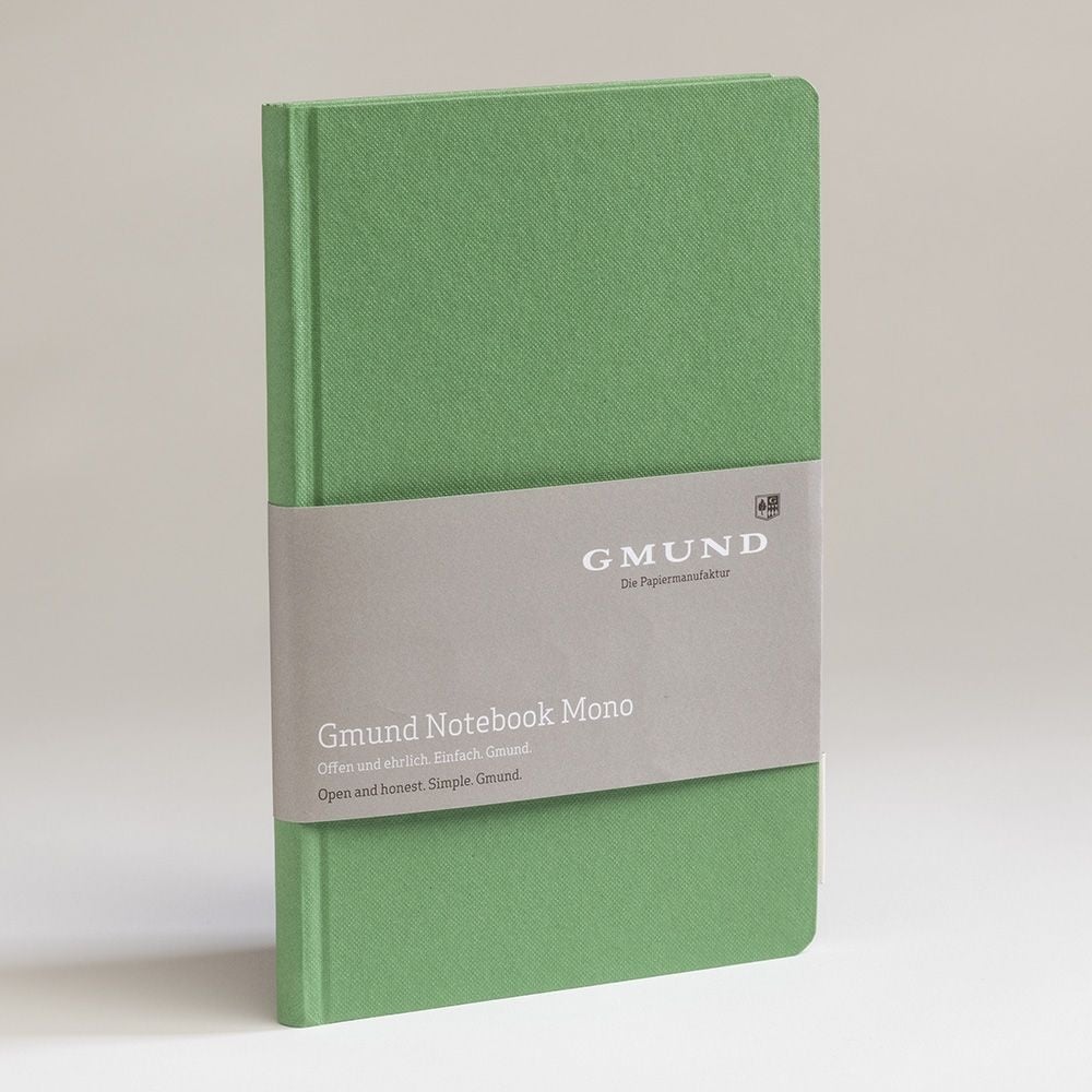 Carnet GMUND Notebook Mono - Softcover - A5 - Pointillé - Sage - 4049574040117