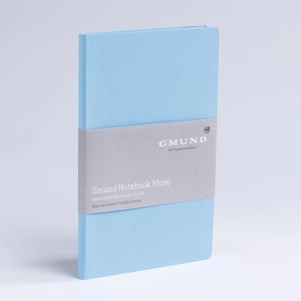 Carnet GMUND Notebook Mono - Softcover - A5 - Pointillé - Sky - 4049574039524