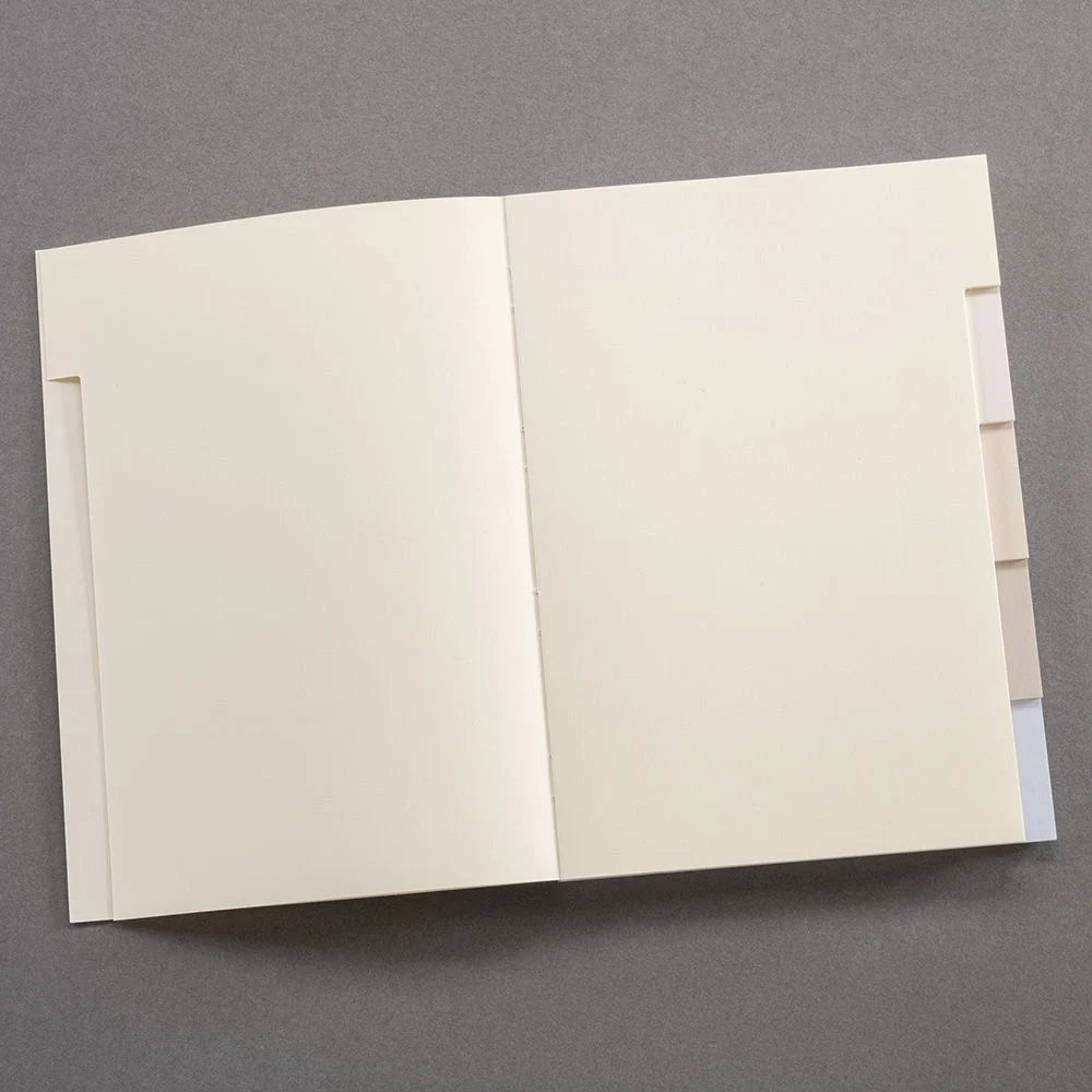 Carnet GMUND Registerbook FiveColors - Hardcover - B5 - Uni - Grey - 4049574040315