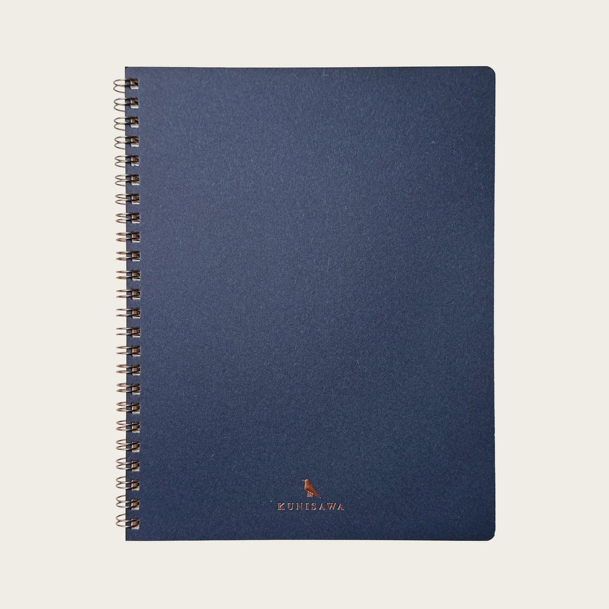 Carnet KUNISAWA The Executive Ring Note - B5 - Softcover - Pointillé - Indigo -