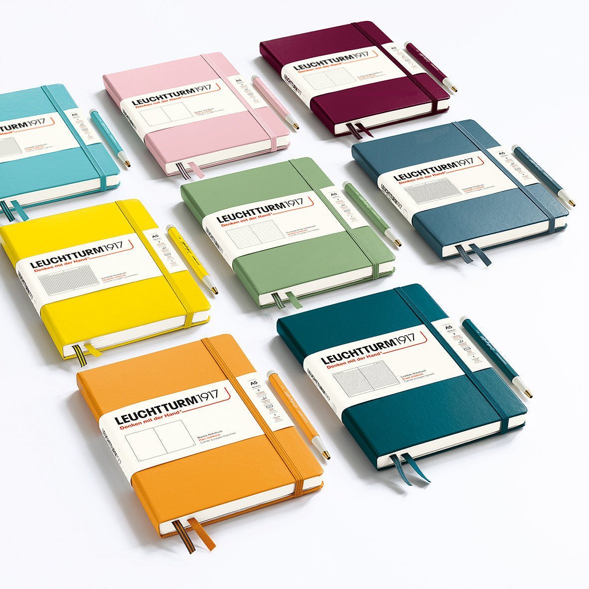 Carnet LEUCHTTURM1917 Classic - A4+ - Hardcover - Pointillé - Sage -