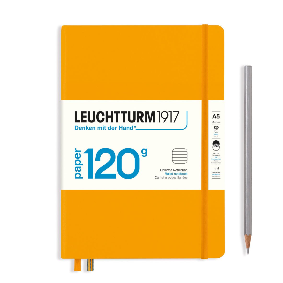 Carnet LEUCHTTURM1917 Edition 120G - A5 - Hardcover - Ligné - Rising Sun - 4004117624728
